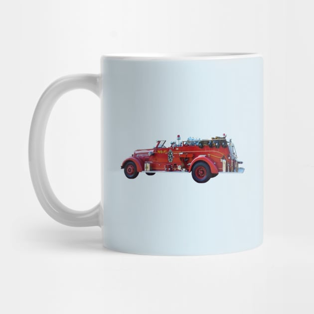 Vintage Fire Engine by SusanSavad